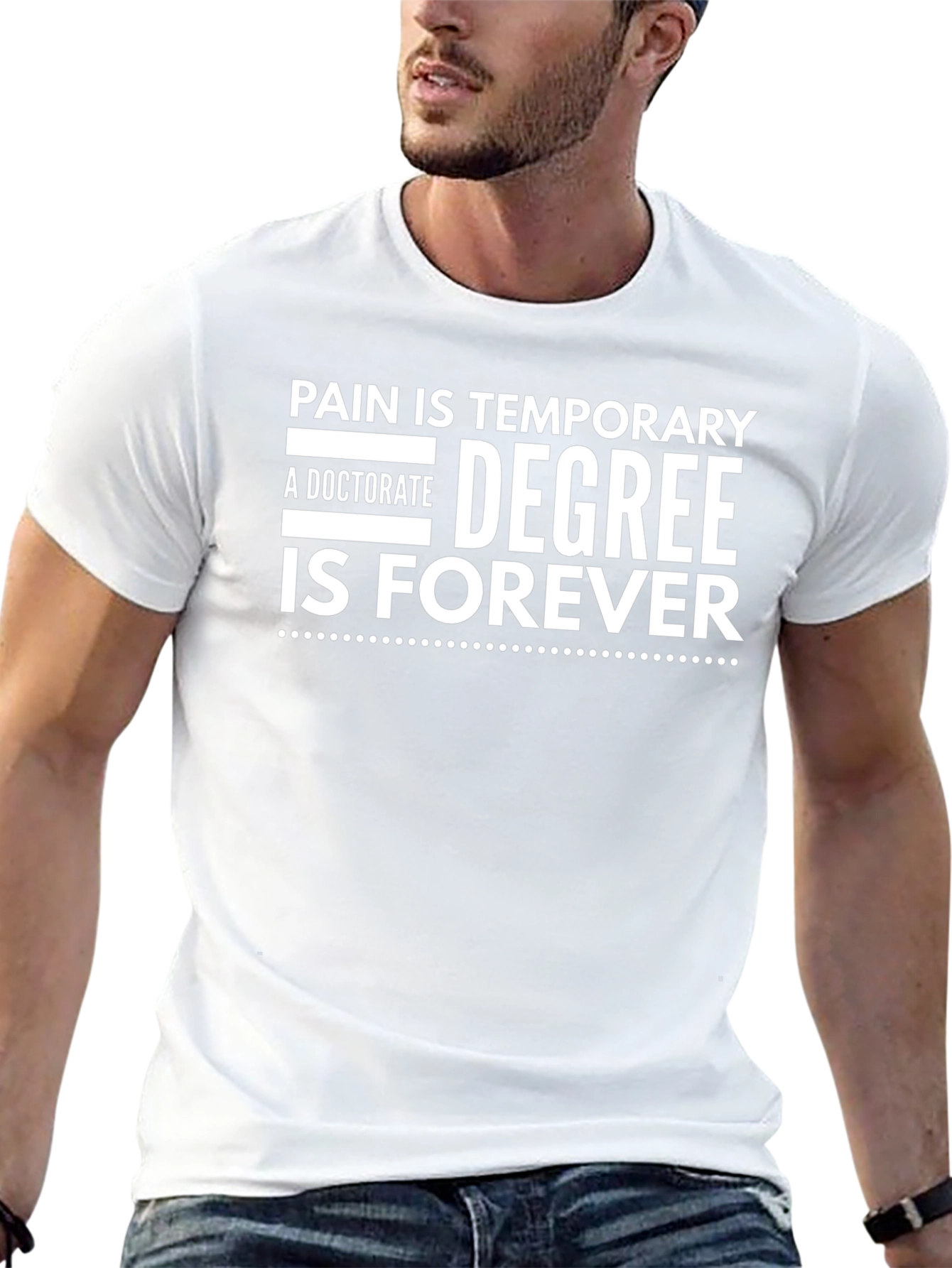Camiseta Negra: Dolor Temporal Título Para Siempre