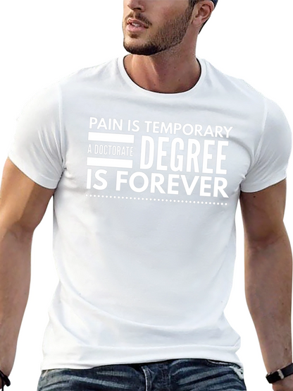 Camiseta Negra: Dolor Temporal Título Para Siempre