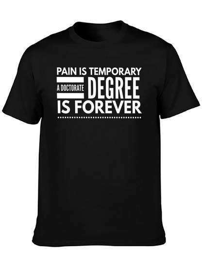 Camiseta Negra: Dolor Temporal Título Para Siempre