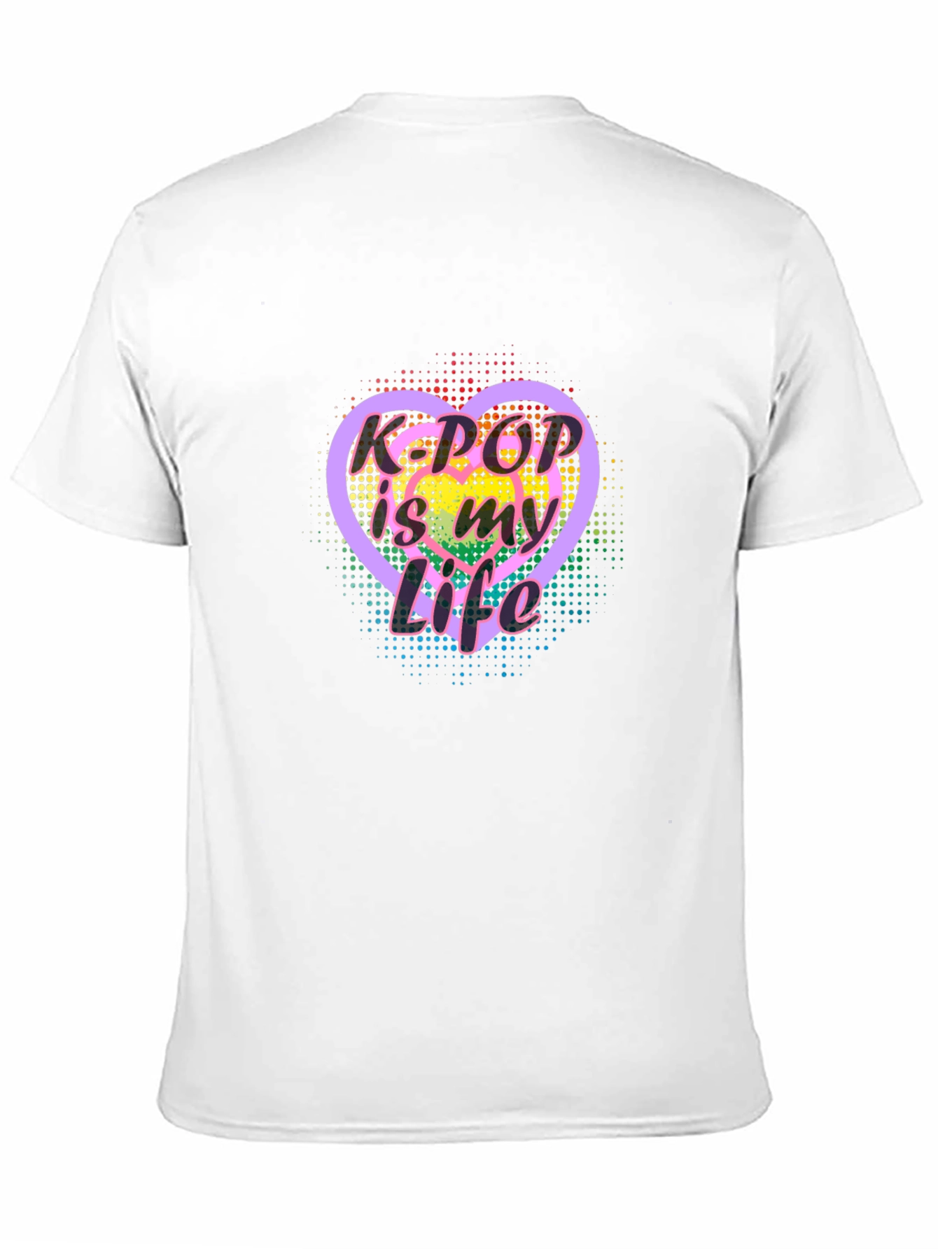 Camiseta Negra K-Pop Is My Life