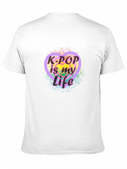 Camiseta Negra K-Pop Is My Life