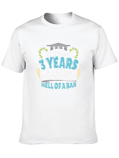 Camiseta Negra 3 Años Bar