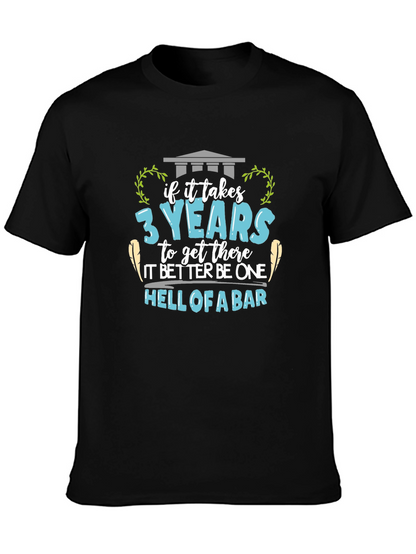 Camiseta Negra 3 Años Bar