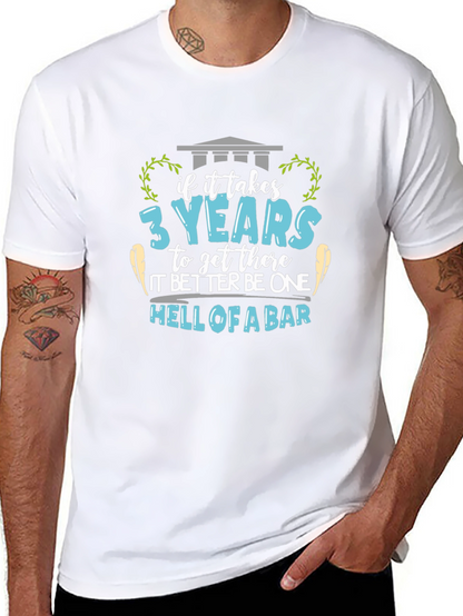 Camiseta Negra 3 Años Bar