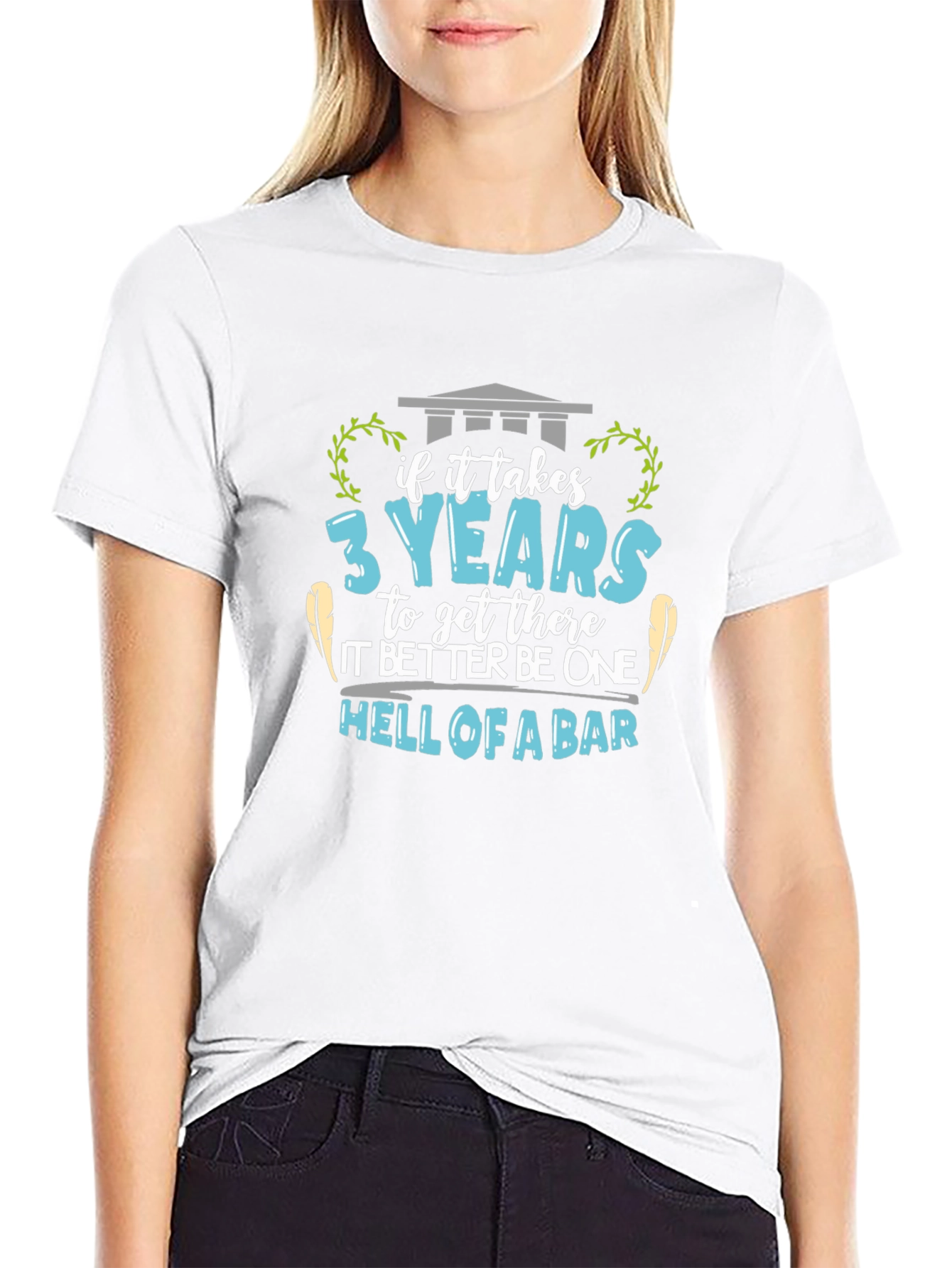 Camiseta Negra 3 Años Bar
