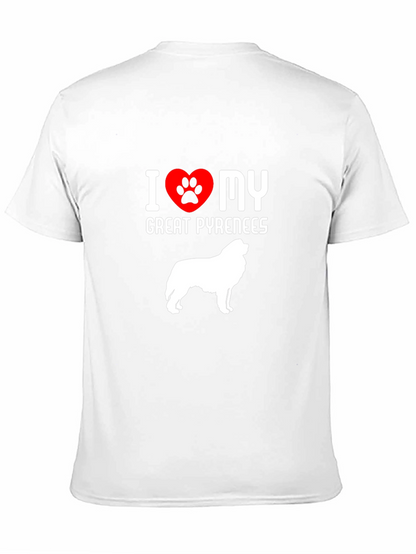 Camiseta Amo Mi Gran Pirineo - Diseño Único