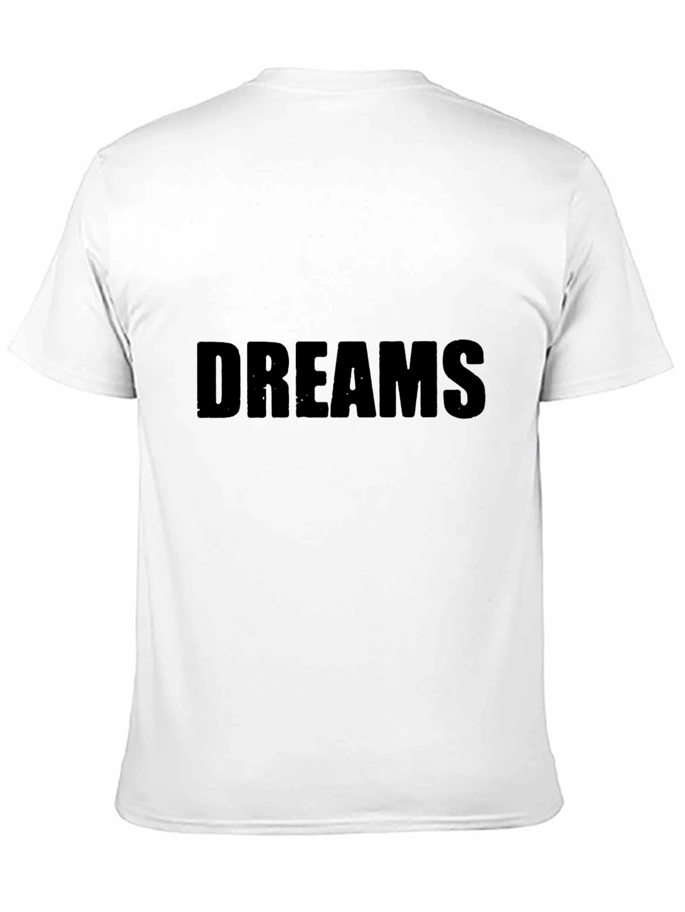 Camiseta Negra Dreams Casual para Hombre