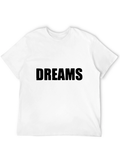 Camiseta Negra Dreams Casual para Hombre