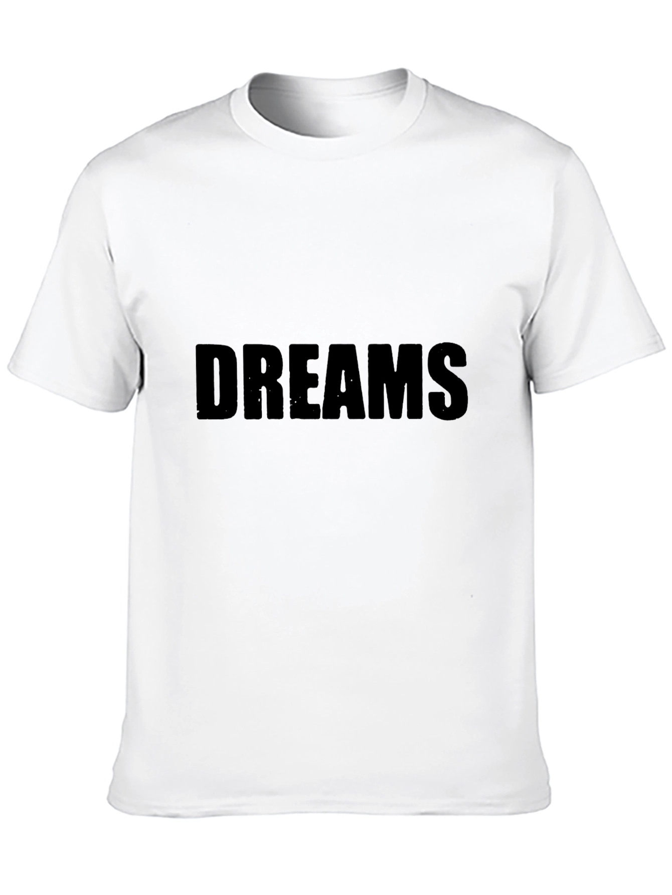 Camiseta Negra Dreams Casual para Hombre