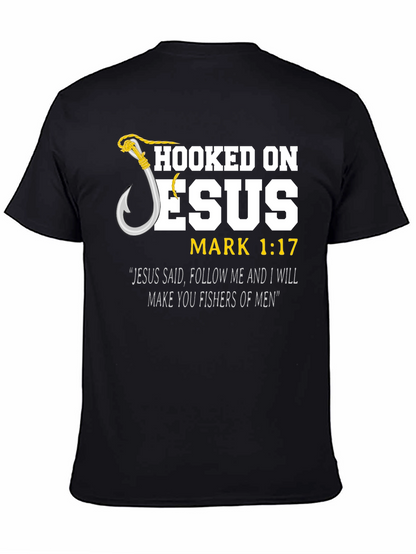 Camiseta Cristiana Enganchado a Jesús