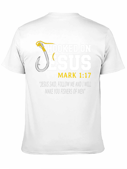 Camiseta Cristiana Enganchado a Jesús