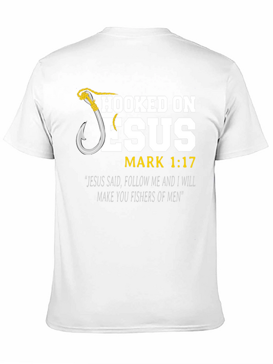 Camiseta Cristiana Enganchado a Jesús