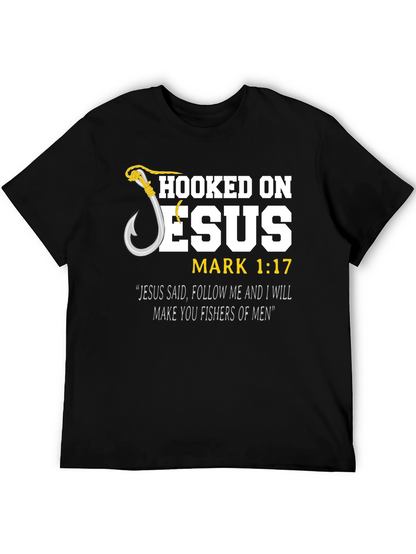 Camiseta Cristiana Enganchado a Jesús