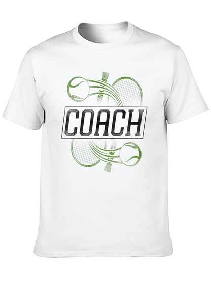 Camiseta Negra de Tenis para Entrenador