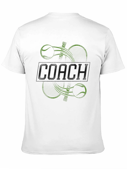Camiseta Negra de Tenis para Entrenador