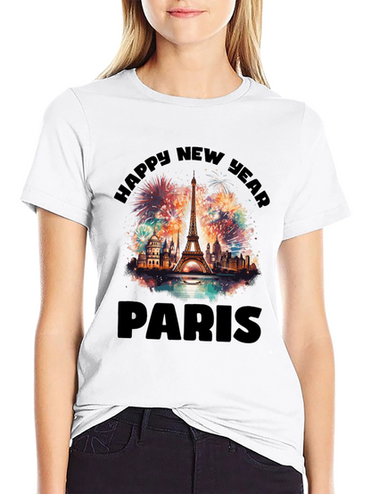 Camiseta Feliz Año Nuevo París