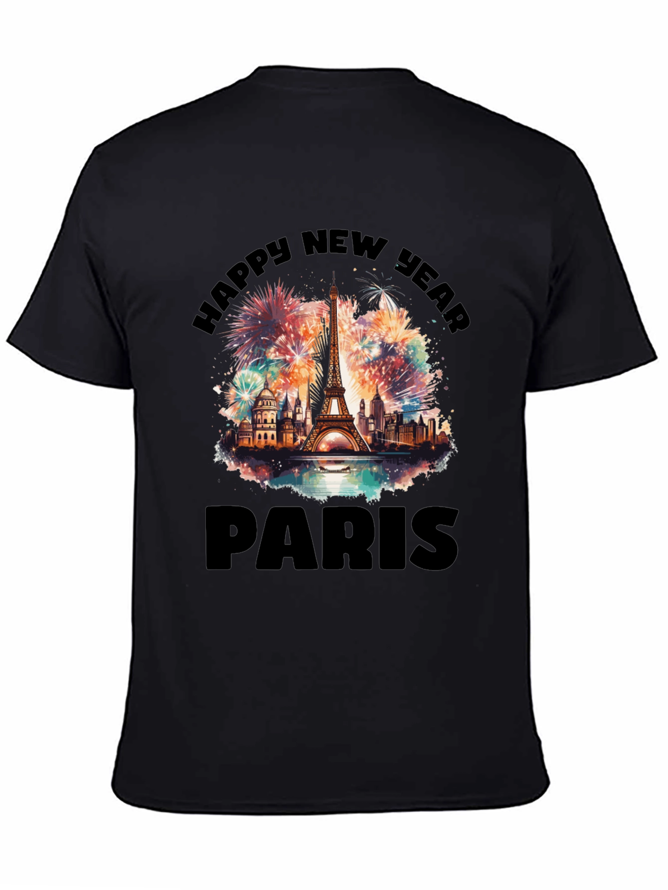 Camiseta Feliz Año Nuevo París