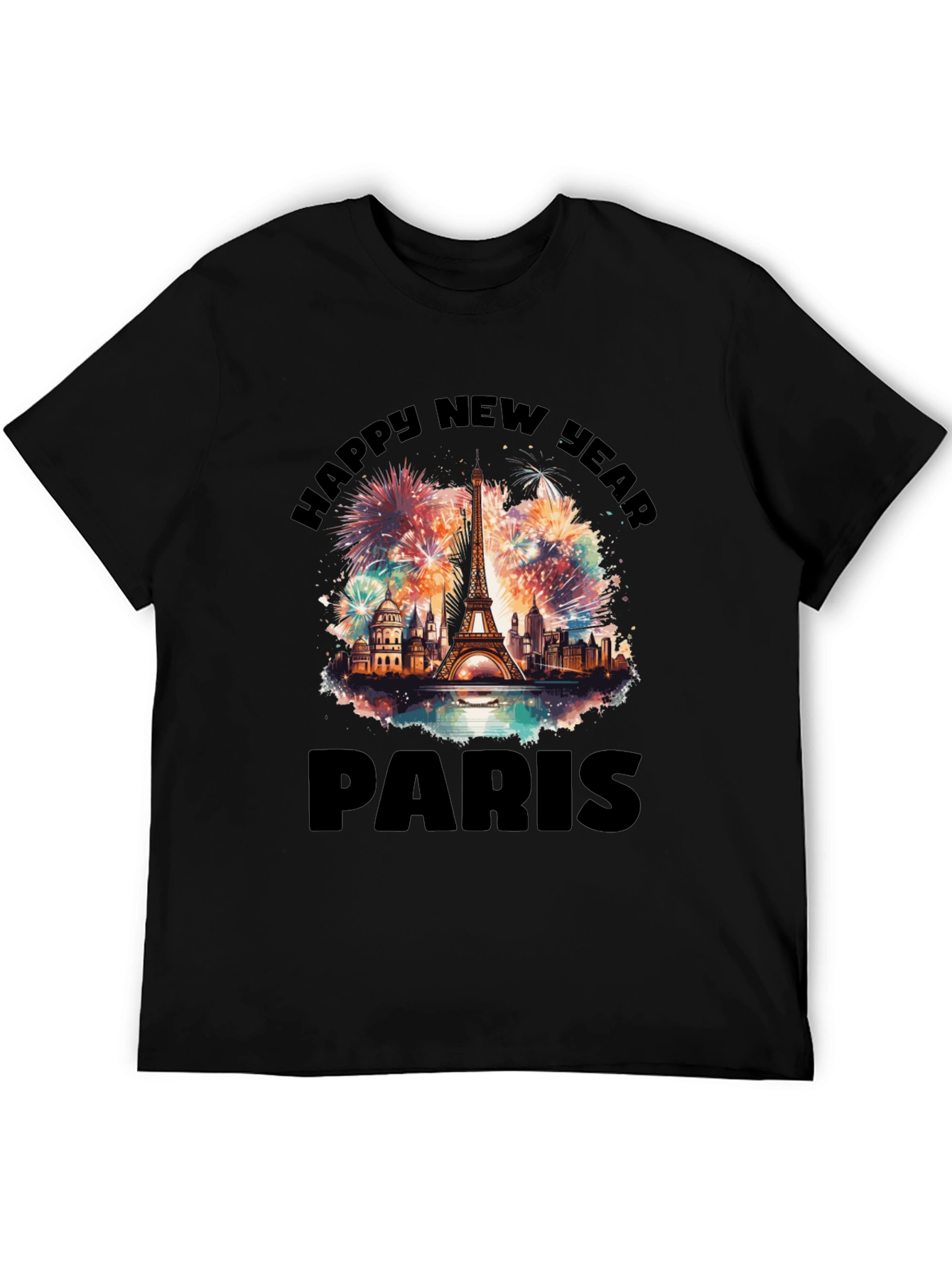 Camiseta Feliz Año Nuevo París