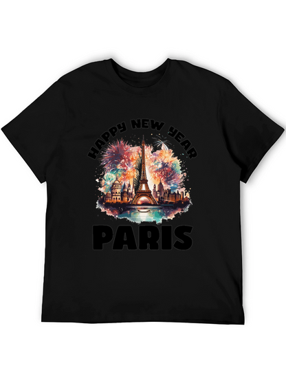 Camiseta Feliz Año Nuevo París