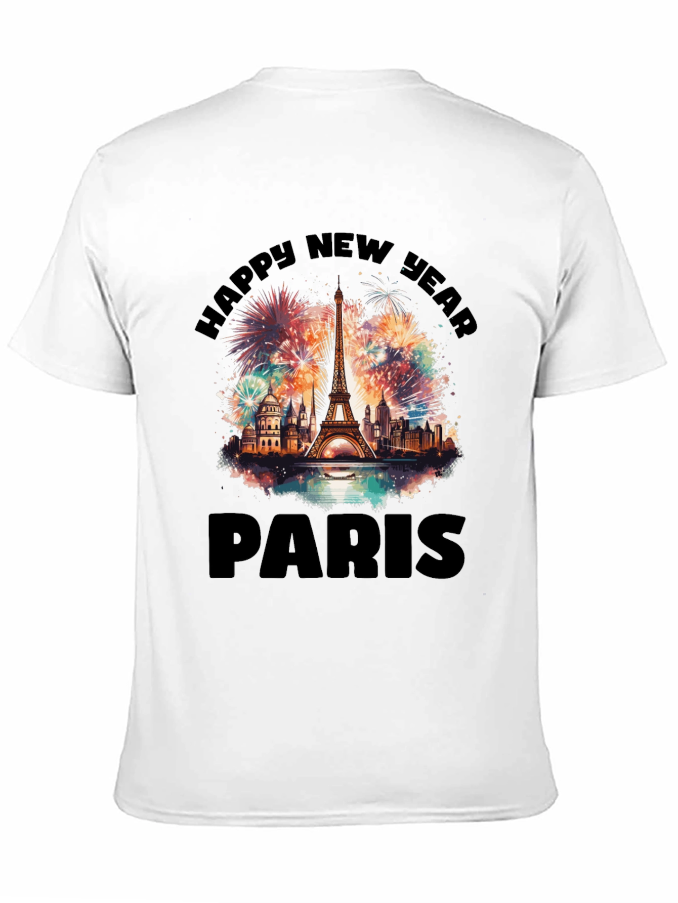 Camiseta Feliz Año Nuevo París