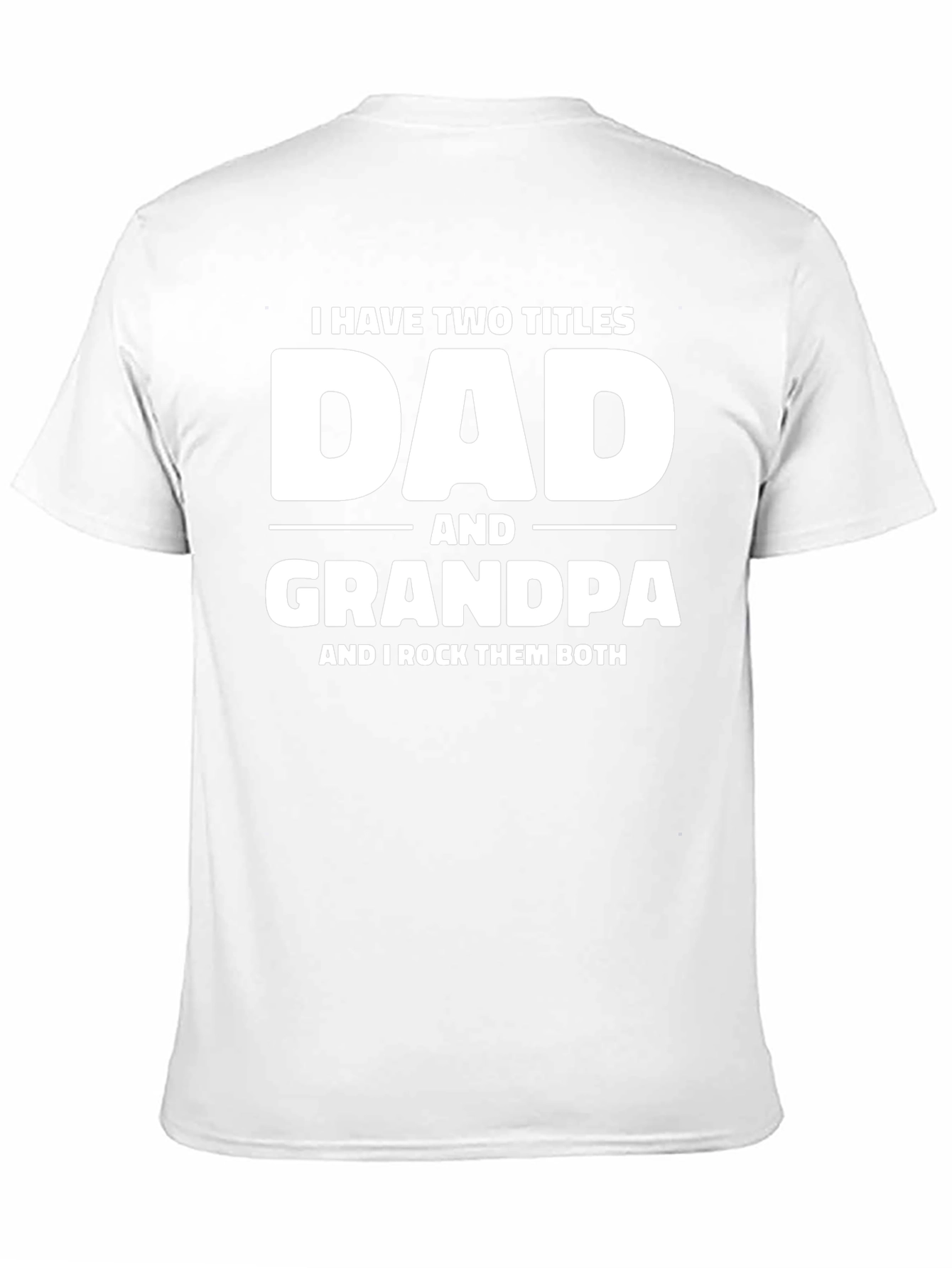 Camiseta Negra Dad and Grandpa