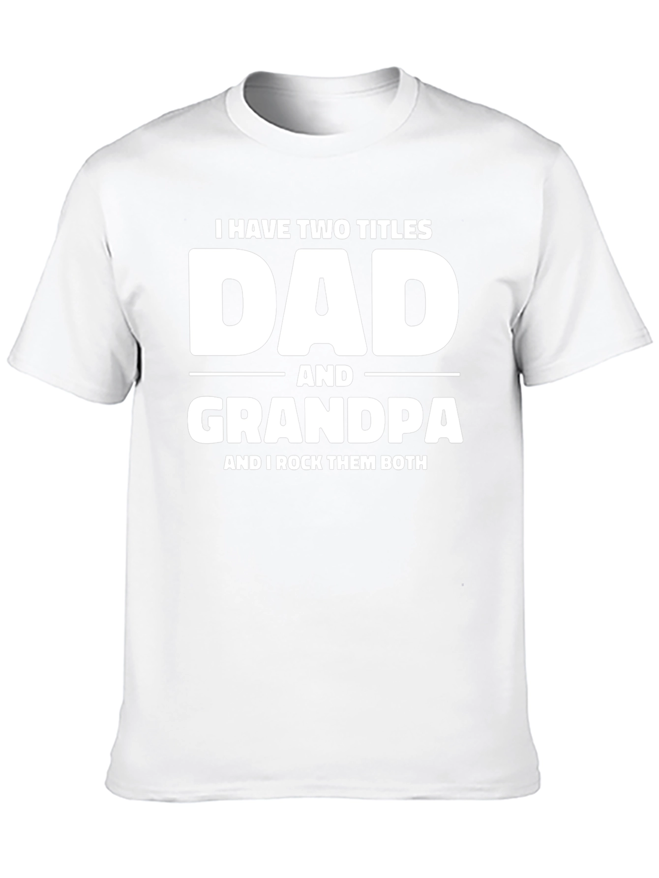 Camiseta Negra Dad and Grandpa