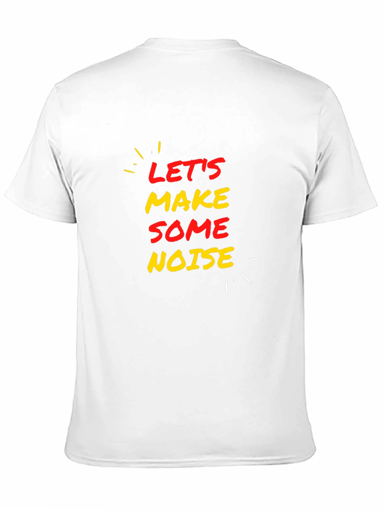 Camiseta Negra Lets Make Some Noise