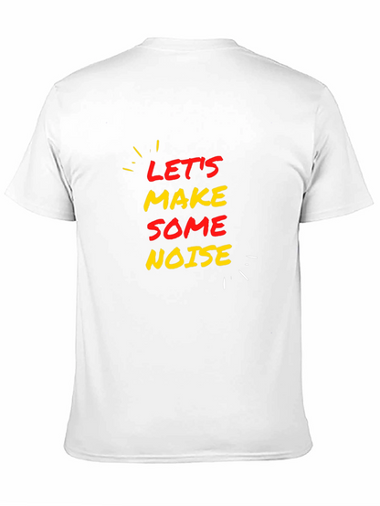 Camiseta Negra Lets Make Some Noise