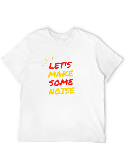 Camiseta Negra Lets Make Some Noise