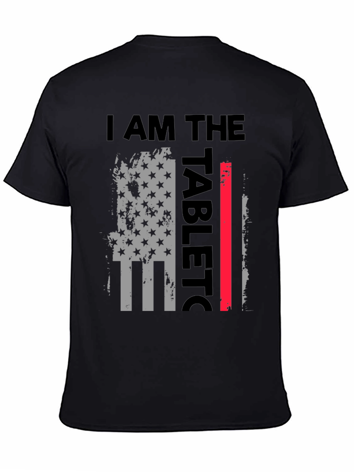 Camiseta Negra I AM THE TABLEETC