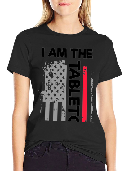 Camiseta Negra I AM THE TABLEETC