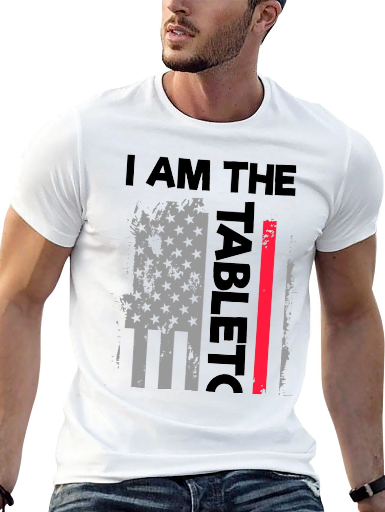 Camiseta Negra I AM THE TABLEETC