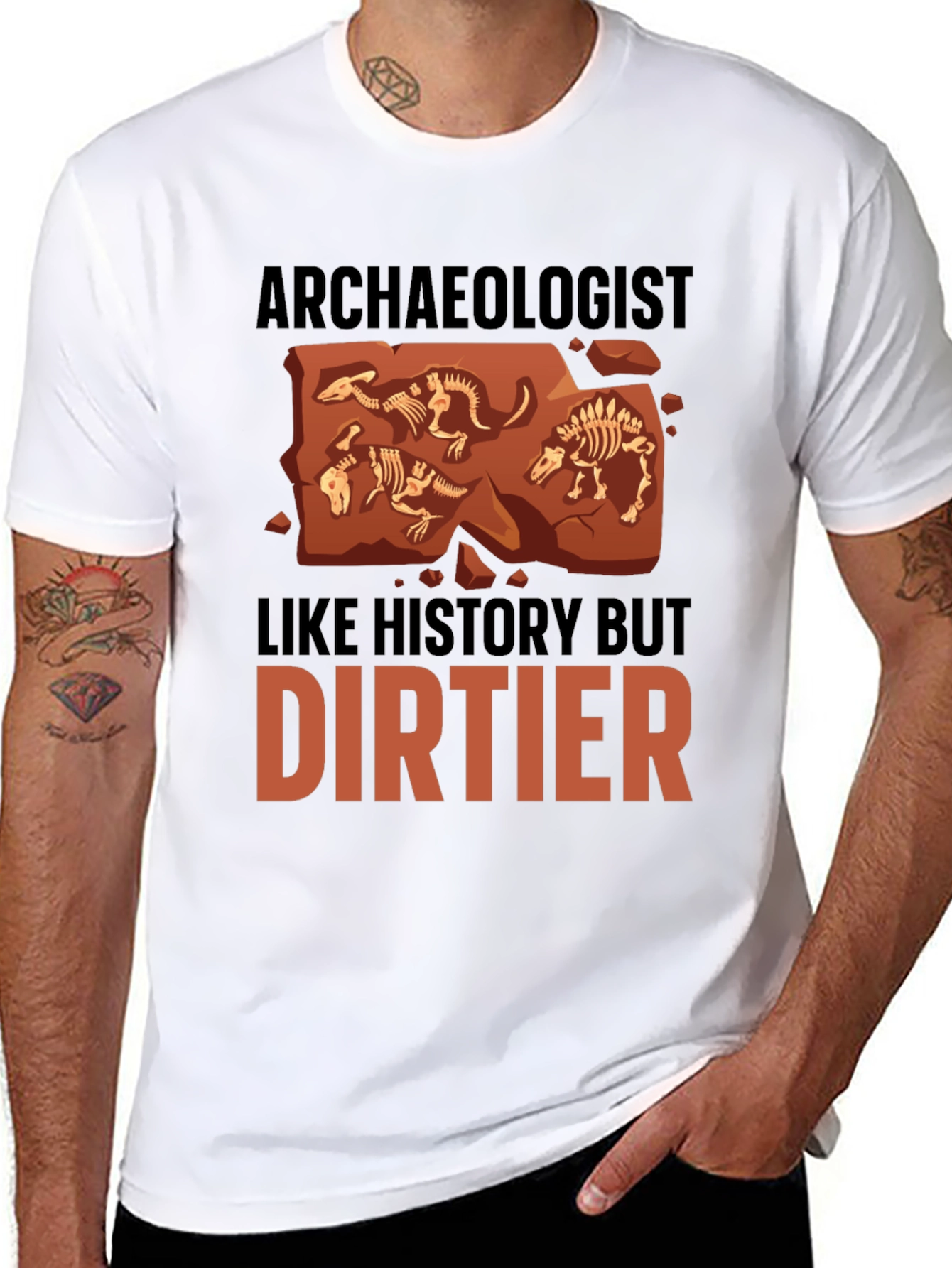 Camiseta Arqueólogo: Historia Divertida