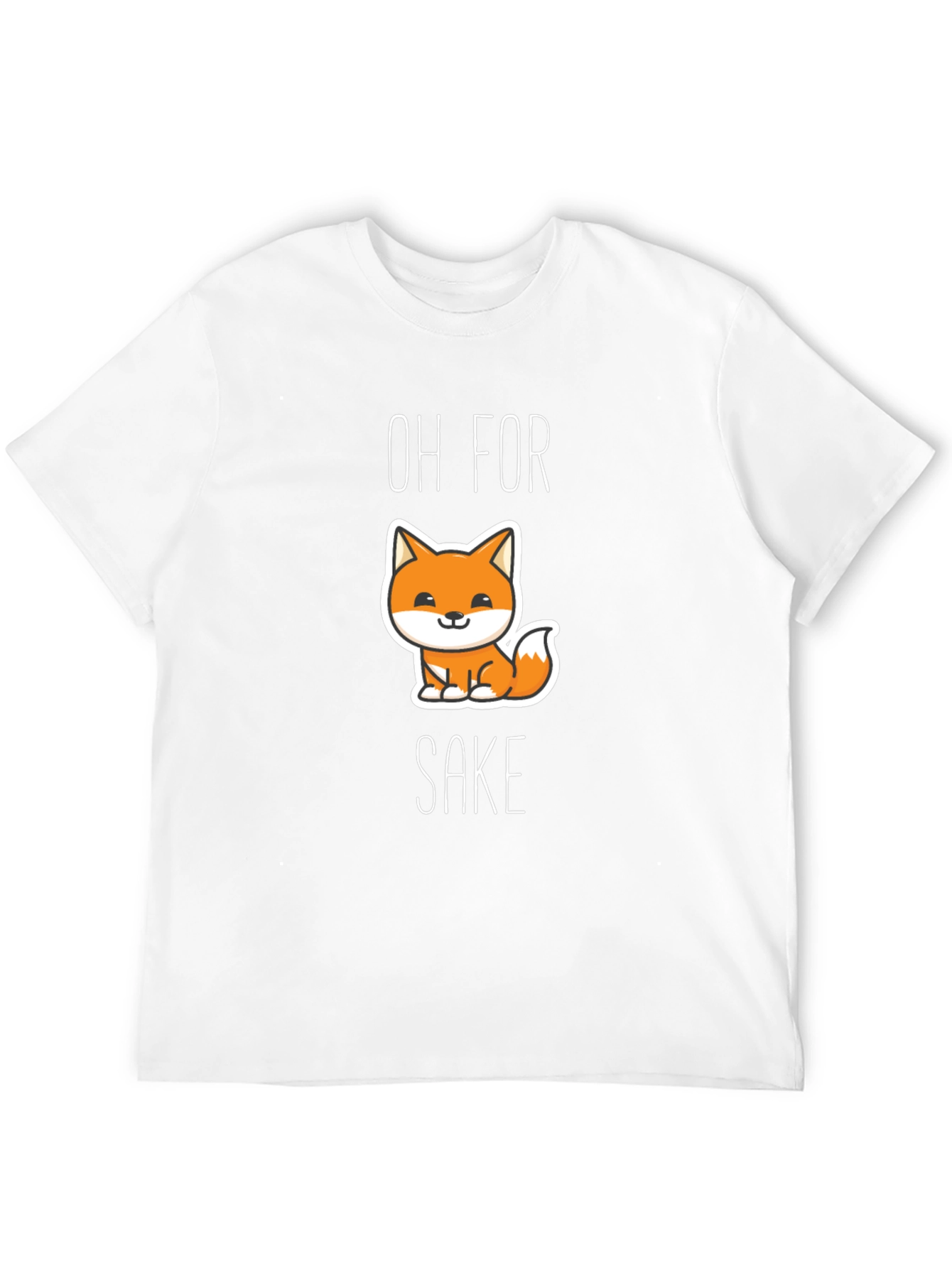 Camiseta Negra Oh For Fox Sake