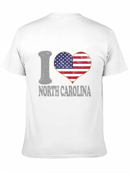 Camiseta Negra I Love North Carolina