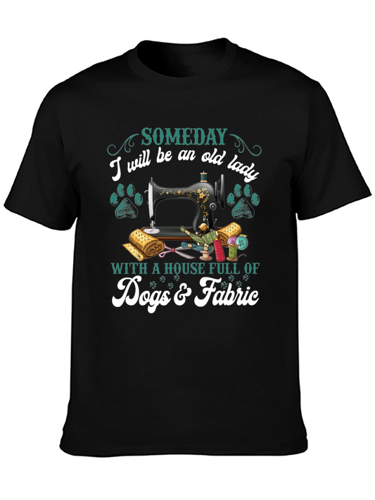 Camiseta Negra Algún Día Seré Una Anciana