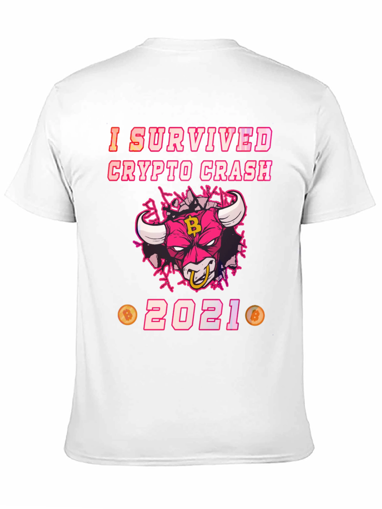 Camiseta Sobreviví al Crypto Crash 2021