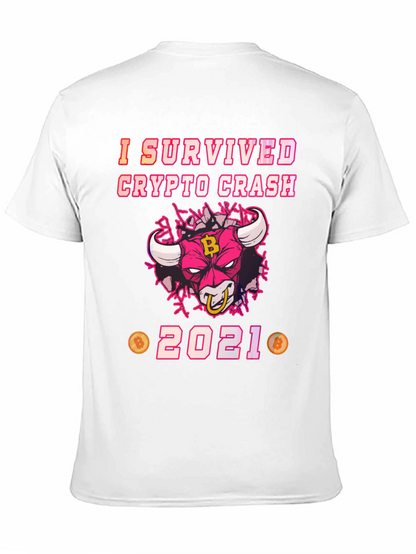Camiseta Sobreviví al Crypto Crash 2021