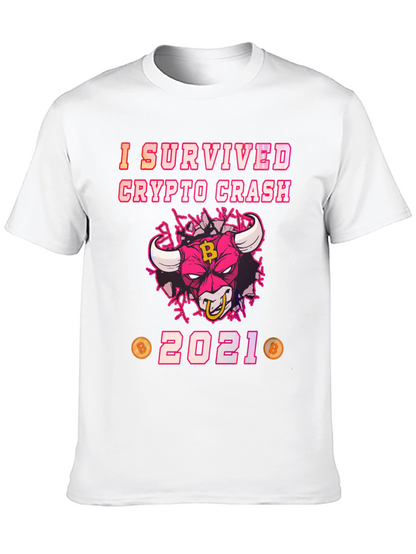 Camiseta Sobreviví al Crypto Crash 2021
