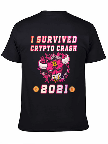 Camiseta Sobreviví al Crypto Crash 2021