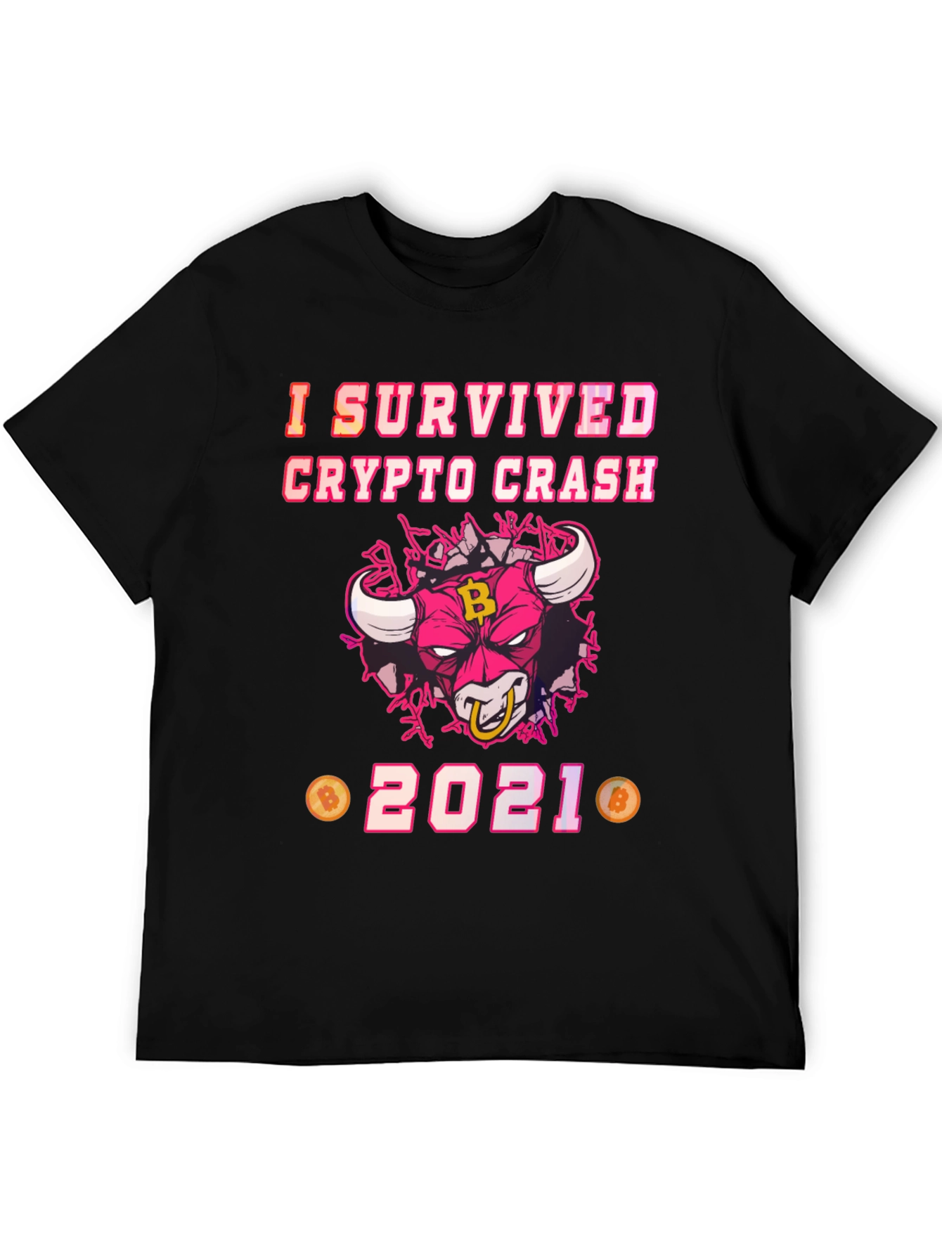 Camiseta Sobreviví al Crypto Crash 2021