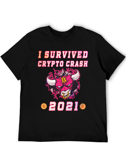 Camiseta Sobreviví al Crypto Crash 2021