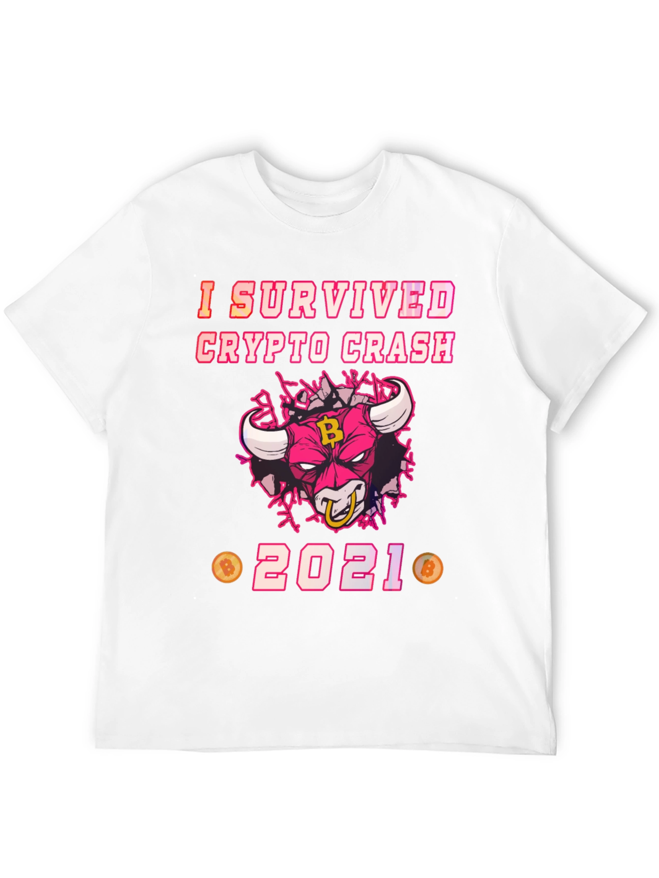 Camiseta Sobreviví al Crypto Crash 2021