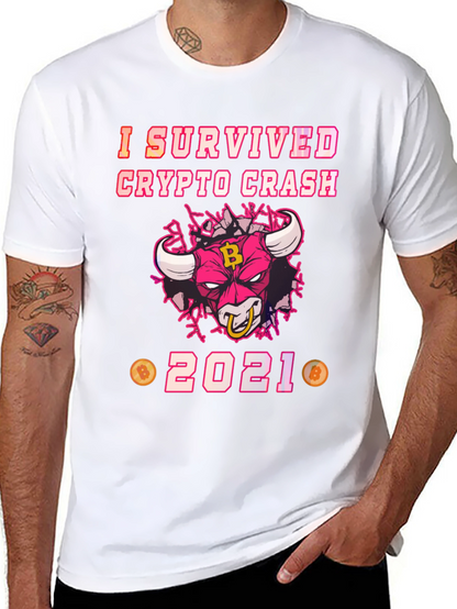Camiseta Sobreviví al Crypto Crash 2021