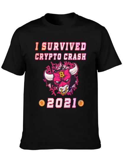 Camiseta Sobreviví al Crypto Crash 2021