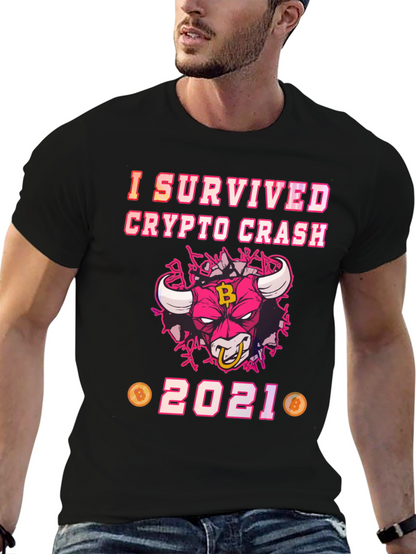 Camiseta Sobreviví al Crypto Crash 2021