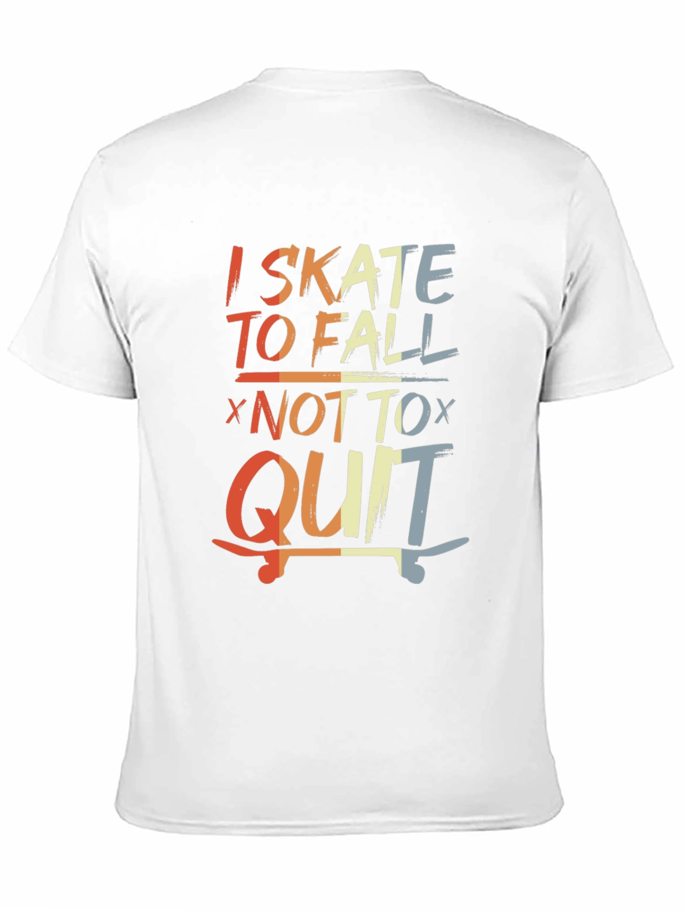 Camiseta I Skate To Fall