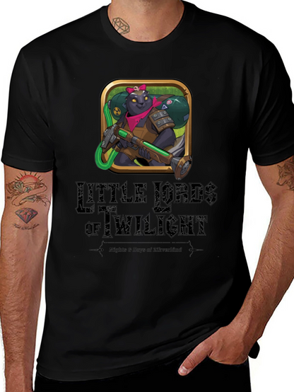 Camiseta Negra Little Lords of Twilight