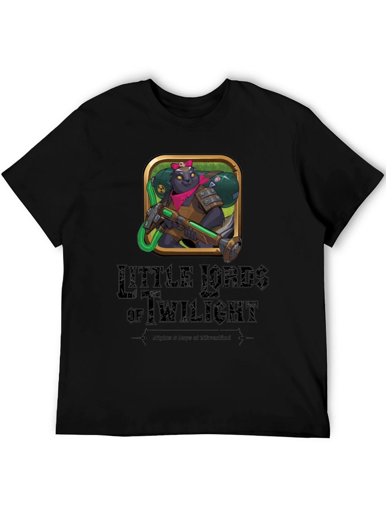 Camiseta Negra Little Lords of Twilight