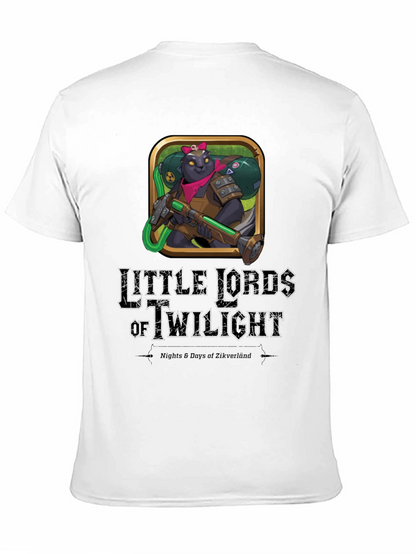 Camiseta Negra Little Lords of Twilight